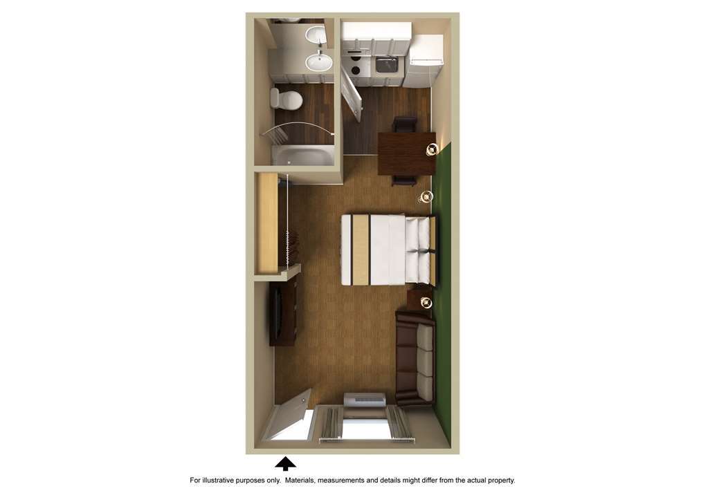Extended Stay America - Houston - Med. Ctr. - Nrg Park - Fannin St. Pokoj fotografie